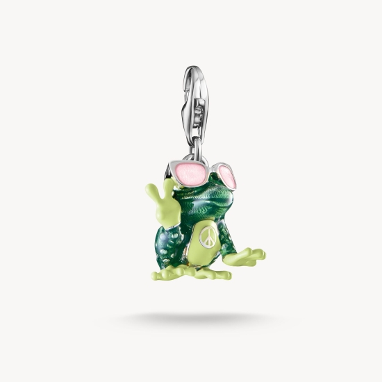 THOMAS SABO Charm Anhänger Frosch 925 Silber 2215-691-7