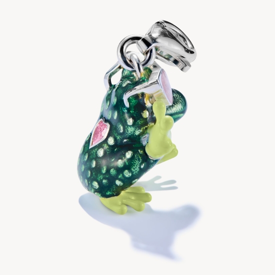 THOMAS SABO Charm Anhänger Frosch 925 Silber 2215-691-7