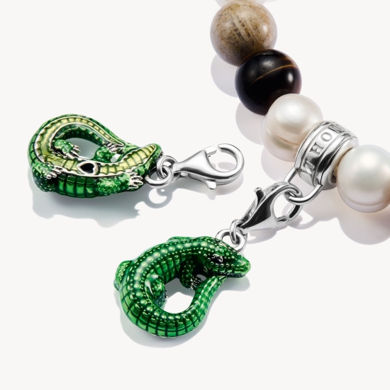 THOMAS SABO Charm Anhänger Krokodil 925 Silber 2218-664-7