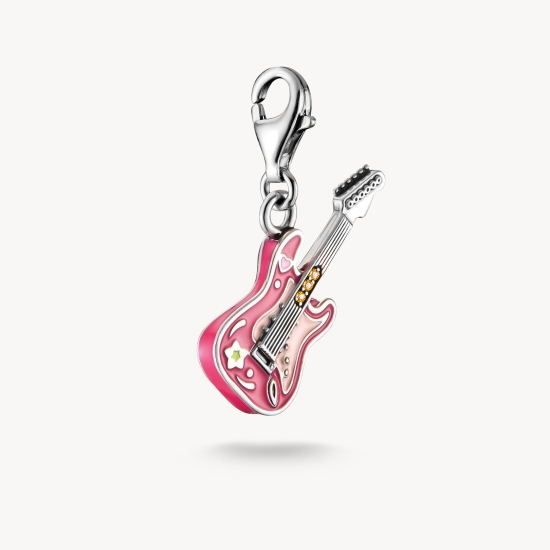 THOMAS SABO Charm Anhänger E-Gitarre 925 Silber 2220-691-7