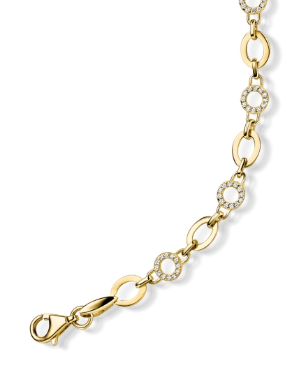 Max Fröhlich Damen Armband 333er Gelbgold 19cm 25-336