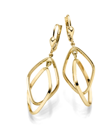 Max Fröhlich Damen Ohrhänger Ohrringe 333er Gold 25-484