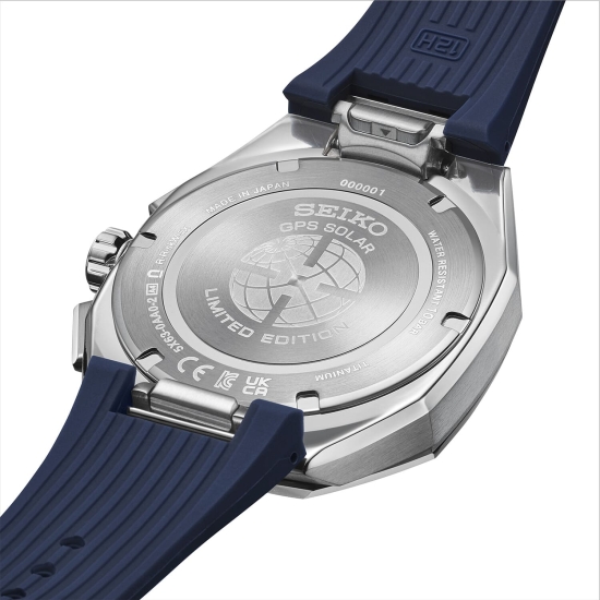 Preview: Seiko Astron Herrenuhr GPS Solar Saphirglas Limited Edition HAB004J1