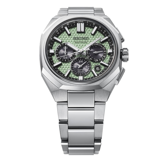 Seiko Astron Herrenuhr „Crystal Green“ GPS Solar Saphirglas Limited Edition HAB005J1