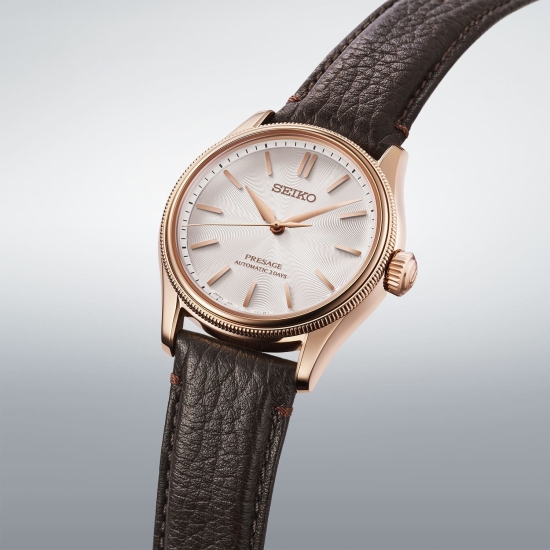 Preview: Seiko Classic Series Herrenuhr Automatik TOMIOKA SILK Limited Edition HCC008J1