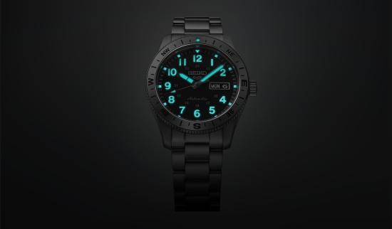 Preview: Seiko 5 Sports Field Herrenuhr Automatik Tag Datum 10BAR HDB006K1