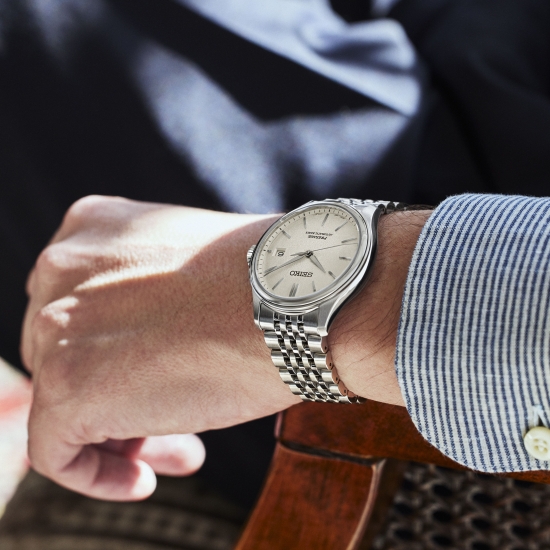 Preview: Seiko Presage Classic Series Herrenuhr Automatik Saphirglas 10BAR SPB463J1