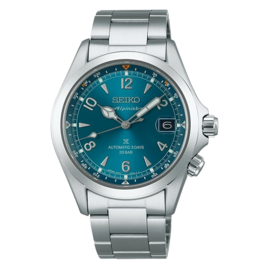 Seiko Prospex Alpinist Automatik Herrenuhr Saphirglas Blau 39,5mm SPB503J1