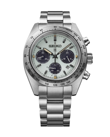 Seiko Prospex Speedtimer Herrenuhr Solar Chrono Mint 39mm SSC965P1