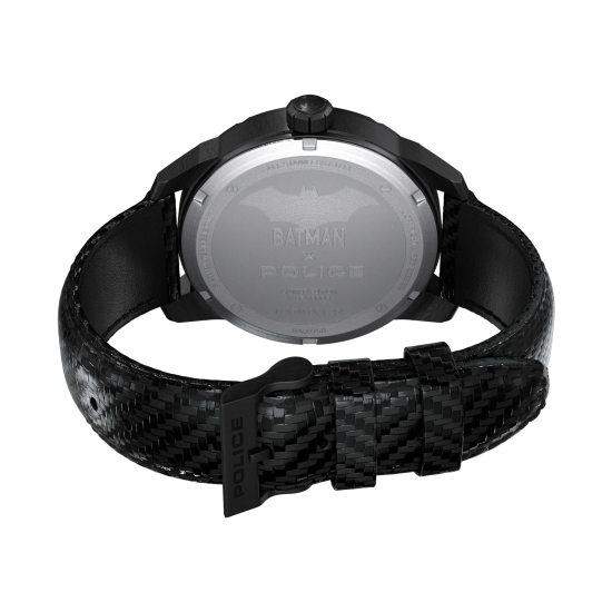 Police x Batman Herrenuhr Schwarz Limited Edition 45mm PEWGA0075502