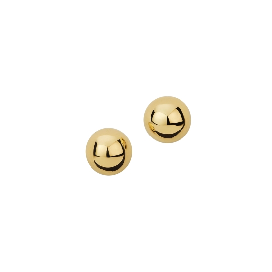 CEM Damen Ohrringe Ohrstecker 585er Gelbgold Halbkugel 6-212966-001