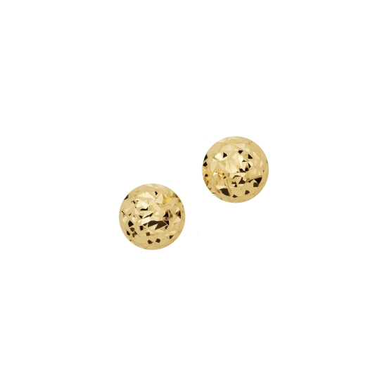 CEM Damen Ohrringe Ohrstecker 585er Gelbgold Halbkugel 6-212967-001