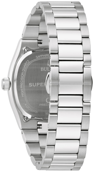Preview: Bulova Herrenuhr SUPER SEVILLE Datum Saphirglas Grün 96B439