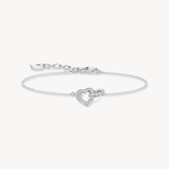 THOMAS SABO Armband 925 Silber Herz Togehter A1648-051-14-L19V