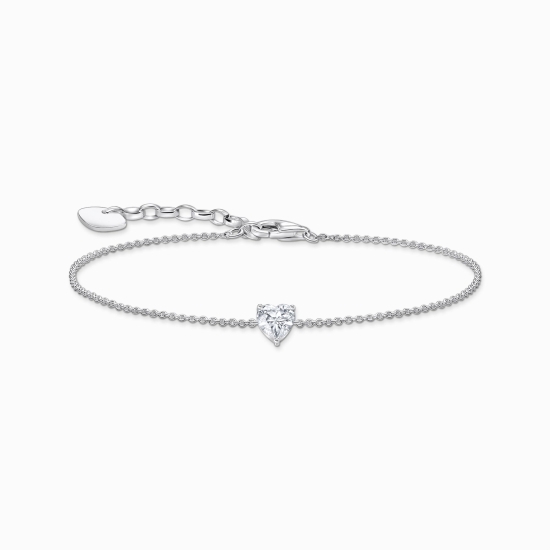 THOMAS SABO Armband 925 Silber Herz 19cm A2157-051-14-L19V