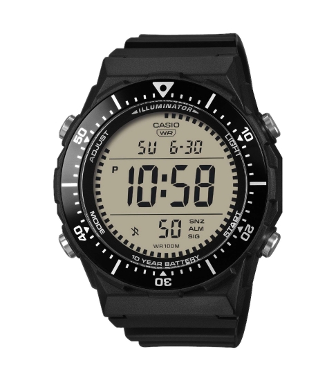 Casio Herrenuhr Digital Licht Schwarz 10BAR 46mm AE-1700H-1AVEF