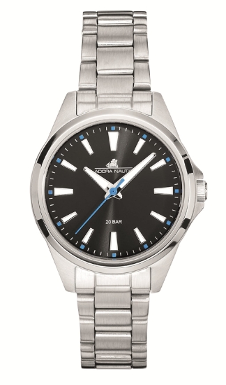 Adora Nautic Damenuhr Edelstahl Schwarz 20BAR 31mm AN2433