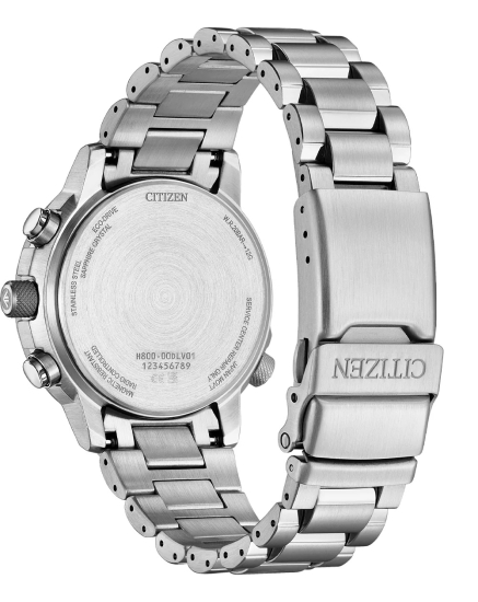Citizen Promaster Herrenuhr Funkuhr Solar Saphirglas Schwarz AT8300-58E
