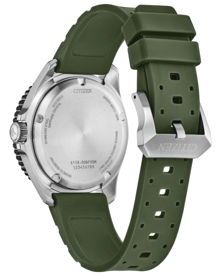Preview: Citizen Herrenuhr Promaster Solar Saphirglas Datum Grün BN0265-00A