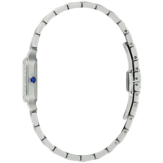 Preview: Bulova Damenuhr Edelstahl Saphirglas Perlmutt 23mm 96R256