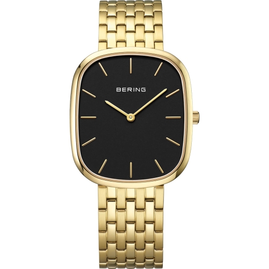 Bering Herrenuhr Edelstahl Quarz Saphirglas Goldfarben 12532-732