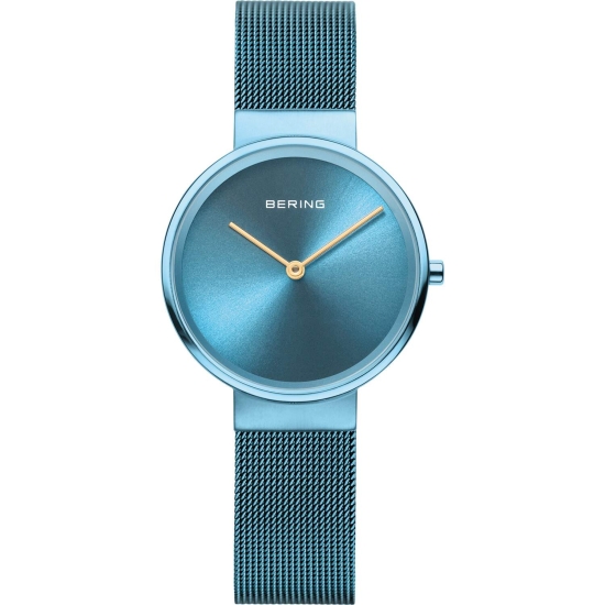 Bering Damenuhr Saphirglas Blau 14531-388