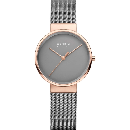 Bering Damenuhr Solar Saphirglas Rosé 14331-369