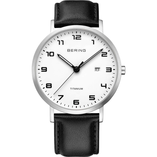 Bering Herrenuhr Titan Saphirglas 18640-404