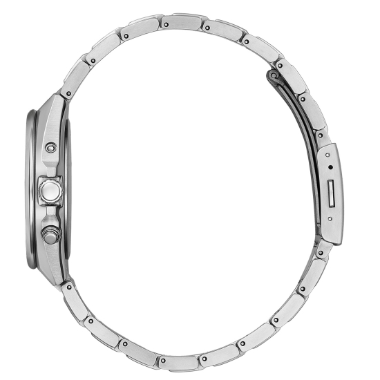 Preview: Citizen Herrenuhr Funkuhr Solar Titan 10BAR Schwarz 37,5mm CB1160-55E
