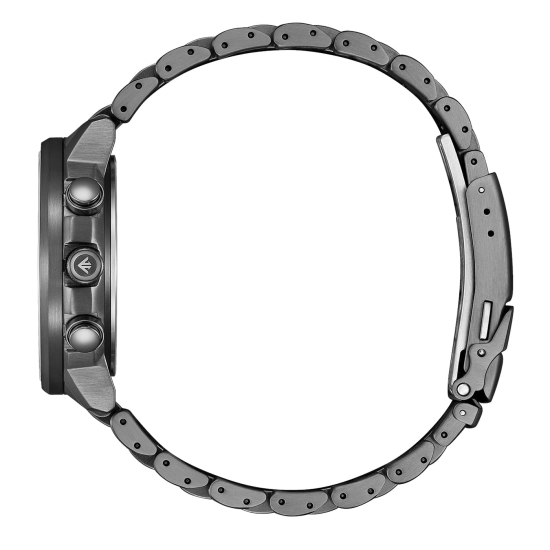 Preview: Citizen Promaster Herrenuhr Funkuhr Solar Saphirglas Grau Grün AT8304-57W