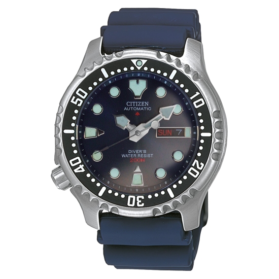 Citizen Promaster Automatik Herrenuhr Blau Tag Datum 42mm NY0040-17LC