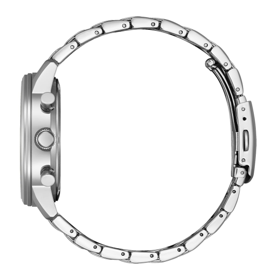 Preview: Citizen Herrenuhr Chronograph Eco-Drive Solar Blau 10BAR CA4720-52L