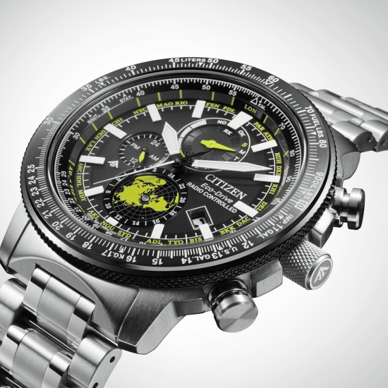 Preview: Citizen Promaster Herrenuhr Funk Solar Saphirglas 46mm BY3006-53E