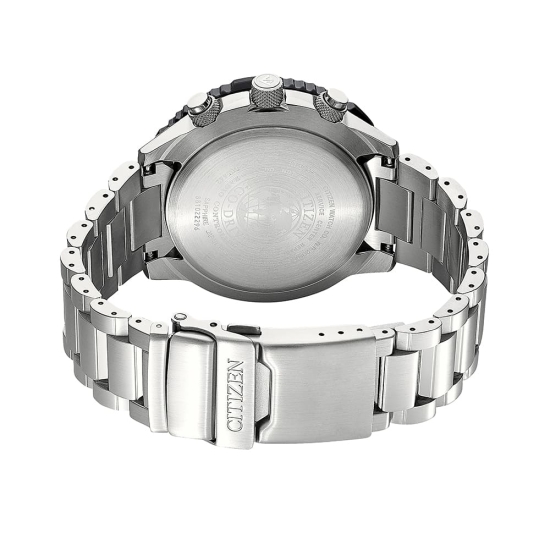 Preview: Citizen Herrenuhr Funkuhr Solar Saphirglas Schwarz 46mm CB5001-57E