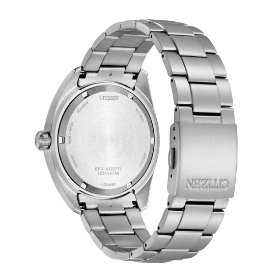 Preview: Citizen Herrenuhr Eco-Drive Solar Titan Saphirglas Datum Blau BM8560-88LC