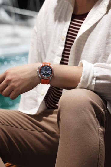 Preview: Citizen Herrenuhr Promaster Solar Edelstahl Alarm Orange JV3000-13E