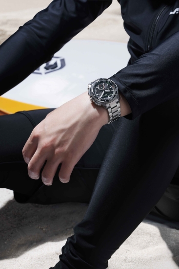 Preview: Citizen Herrenuhr Promaster Solar Edelstahl Alarm Schwarz JV3001-53E