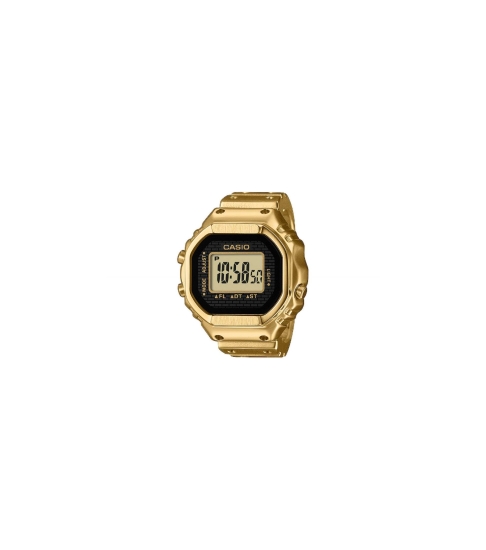 Casio Uhr Ring Ringuhr Digital Goldfarben Edelstahl Licht CRW-001G-9ER