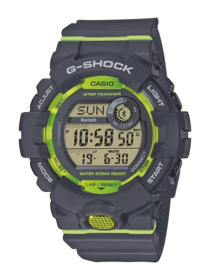 Casio G-SHOCK Herrenuhr Digital Grau GBD-800-8ER