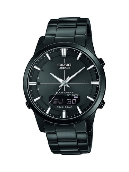 Casio Herrenuhr Funk Solar Schwarz LCW-M170DB-1AER