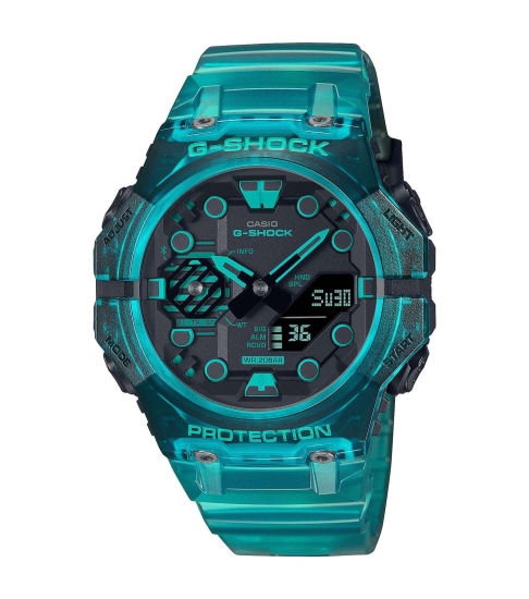 Casio G-SHOCK Herrenuhr Analog-Digital Türkis GA-B001G-2AER