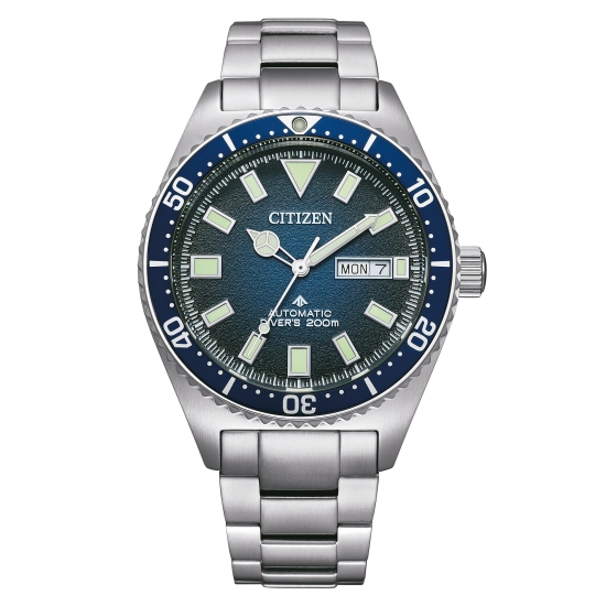 Citizen Promaster Marine Uhr Automatik Taucher Blau NY0129-58LE