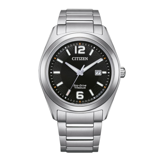 Citizen Herrenuhr Eco-Drive Solar Titan Datum AW1641-81E