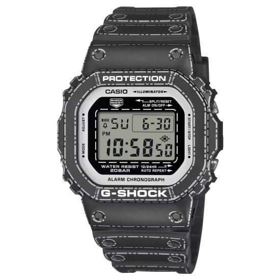 Casio G-SHOCK Herrenuhr Digital Schwarz Licht DW-5600RGM-1ER