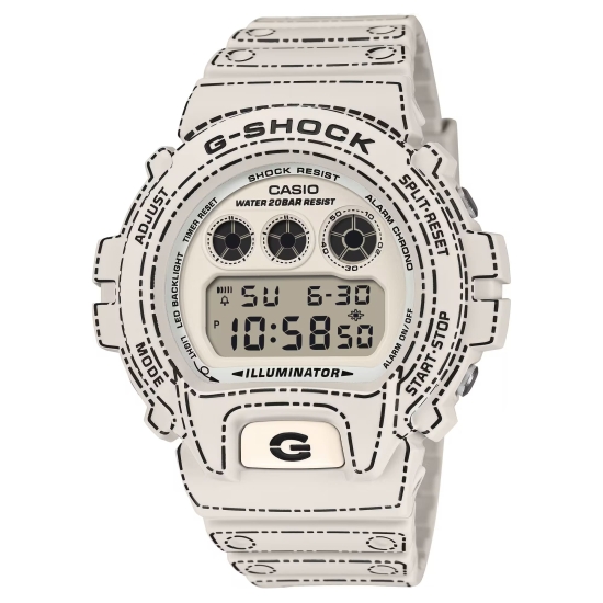 Casio G-SHOCK Herrenuhr Digital Licht 20BAR DW-6900RGM-5ER