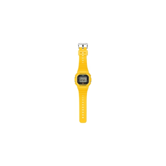 Preview: Casio G-SHOCK Ring Uhr Digital 20BAR Licht Stopp Gelb DWN-5600-9ER