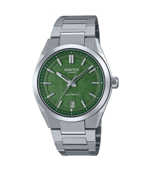 Casio Edifice Herrenuhr Automatik Saphirglas 10BAR Grün EFK-100D-3AER