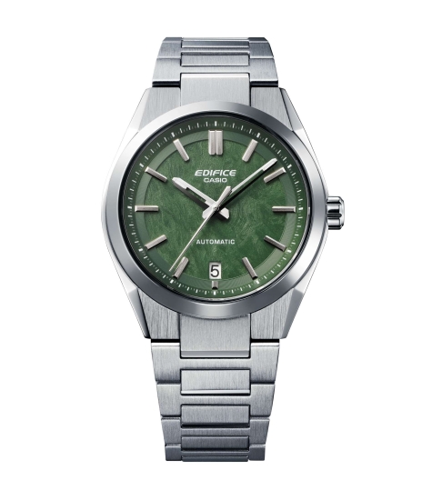 Casio Edifice Herrenuhr Automatik Saphirglas 10BAR Grün EFK-100D-3AER