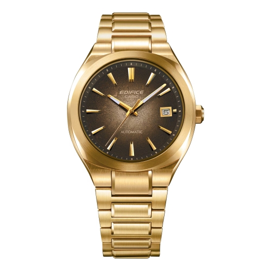 Preview: Casio Edifice Herrenuhr Automatik Saphirglas Goldfarben 38mm EFK-200DG-5AER