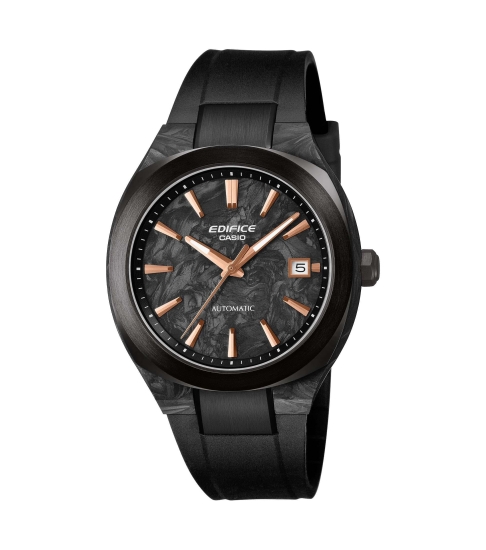 Casio Edifice Herrenuhr Automatik Saphirglas Carbon 38mm EFK-200XPB-1AER